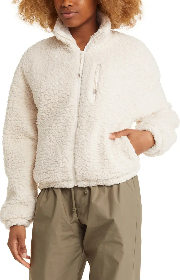 High Pile Fleece Zip-Up Jacket | Nordstrom