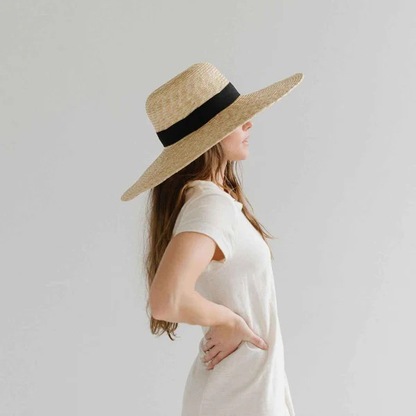 Gwen Wide Brim Sun Hat | Gigi Pip