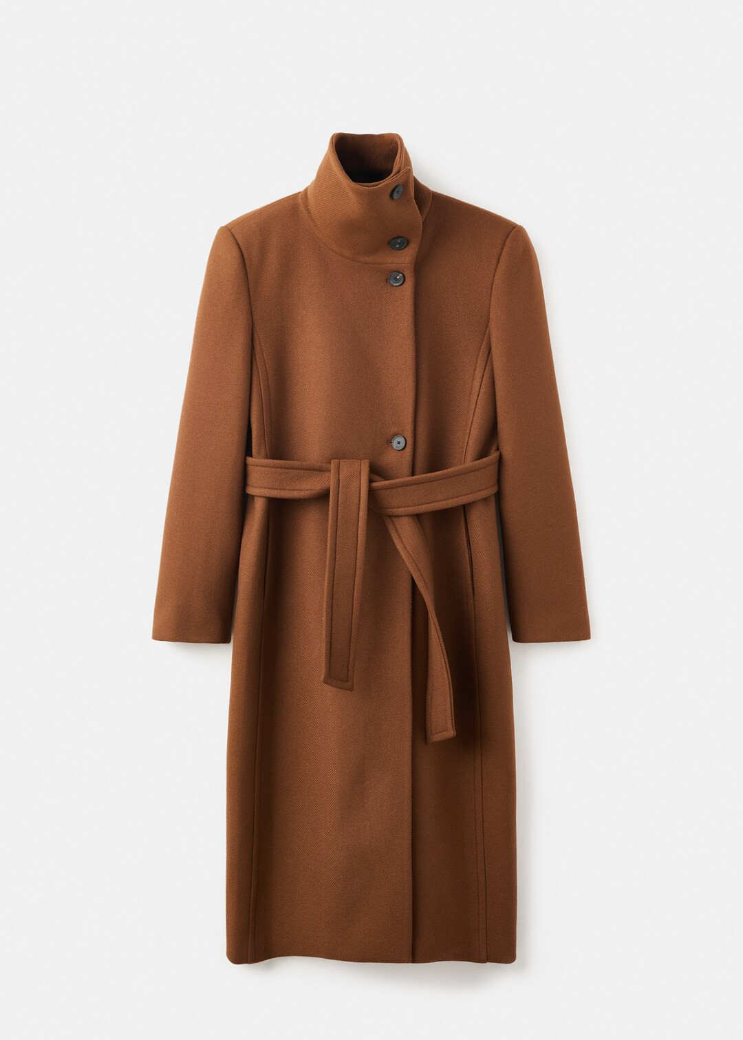 Manteco wool coat with belt - Women | MANGO USA | Mango (US/MX/AU)