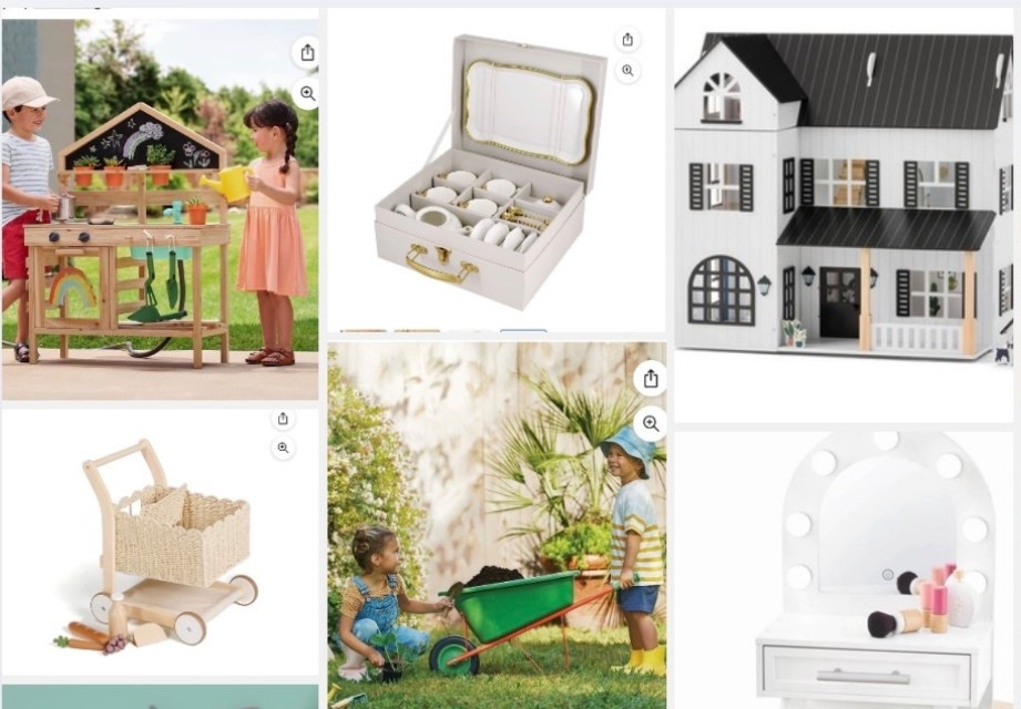 Get some Christmas shopping done  in July 🎁 🎄 🎅 
Toy sale finds for the aesthetic. Indoor & outdoor play. Our potion table/mud kitchen is on sale. Sweetest tea set (tin & porcelain). Gather shopping cart! Smol  bounce house

#LTKKids #LTKBaby #LTKSaleAlert