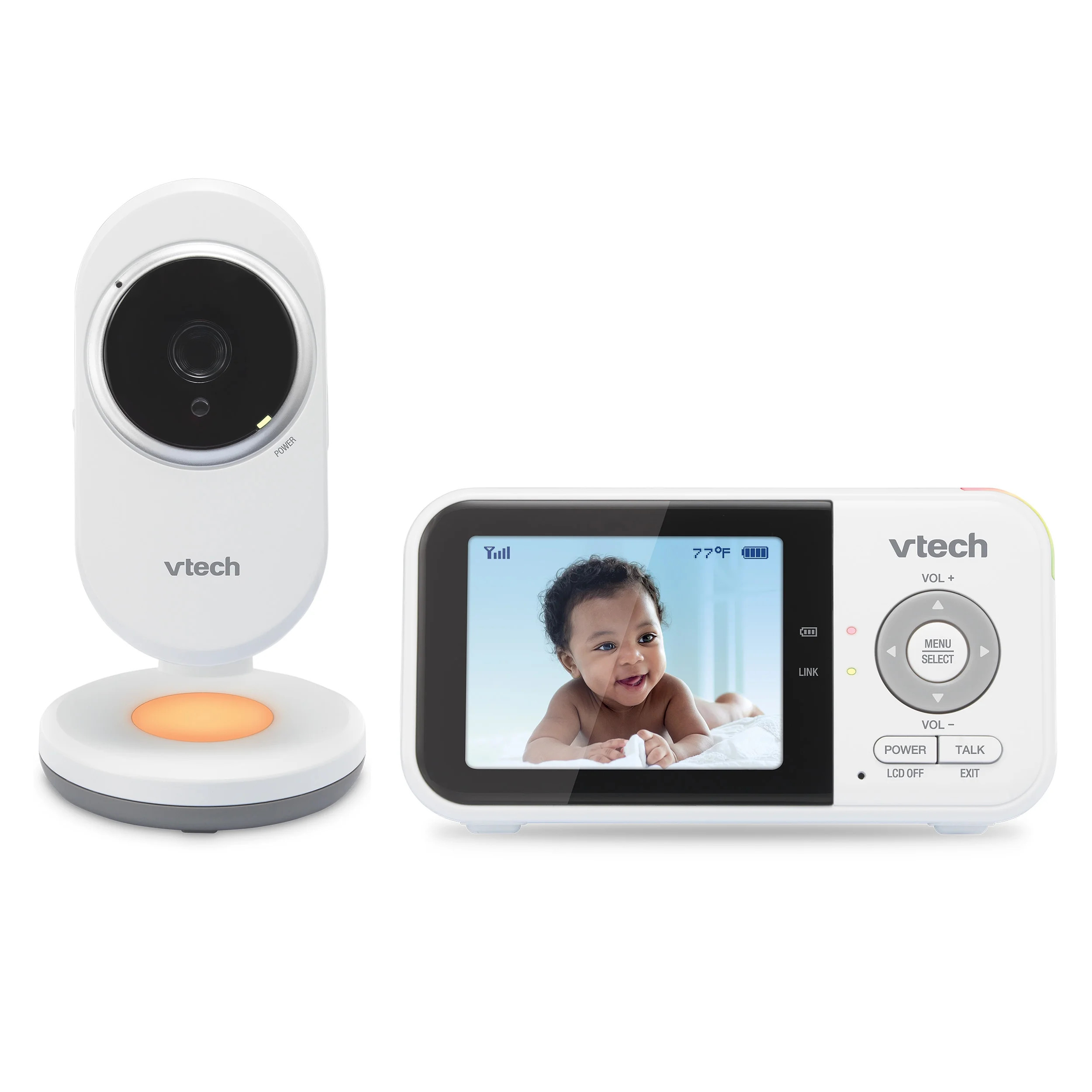 VTech 2.8 inch Digital Video Baby Monitor with Night Light, VM3254 | Walmart (US)