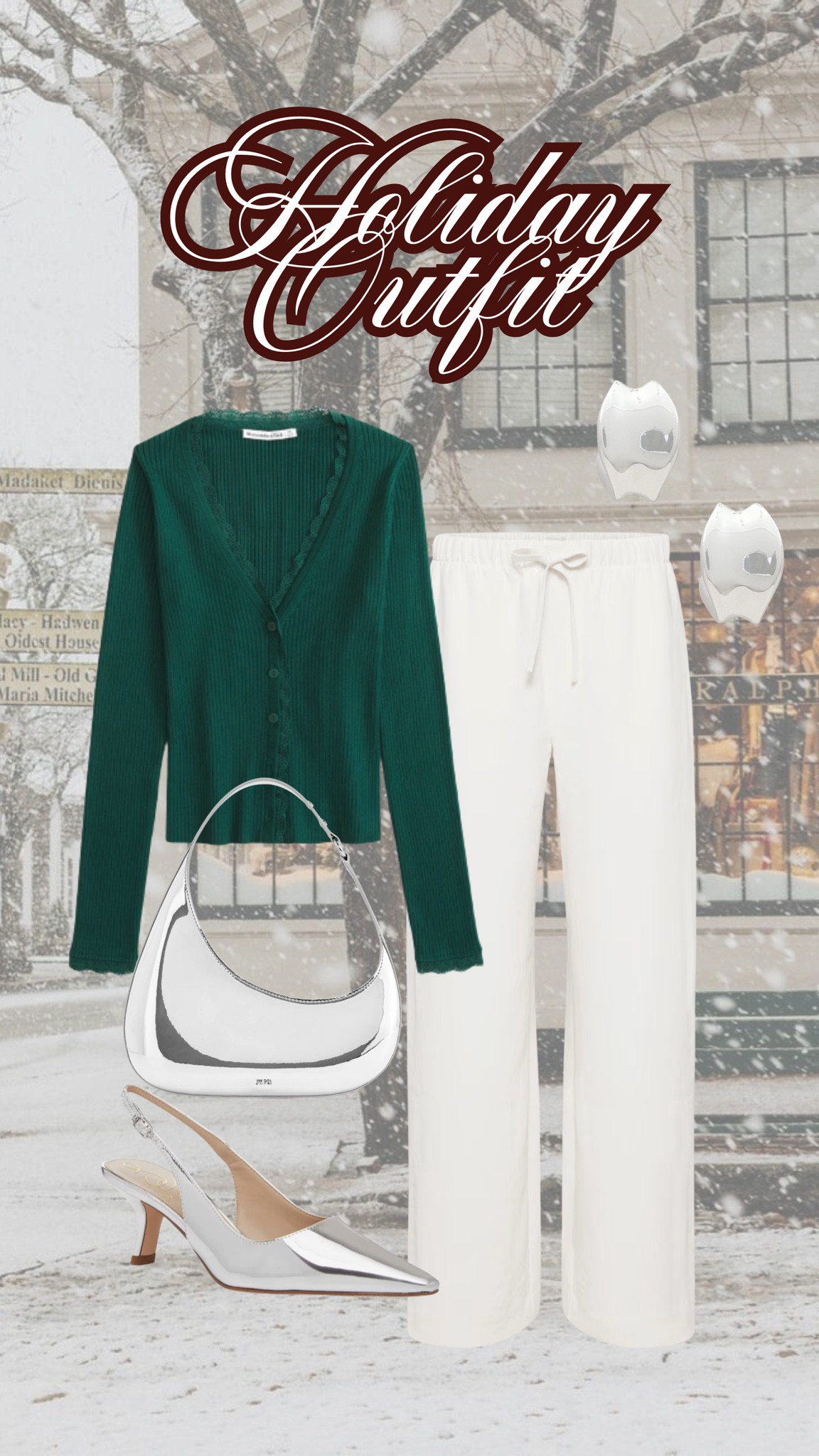 Cute little wintery holiday outfit idea with the viral lodge pants!

Holiday outfits, aritizia pants, lodge pants 

#LTKStyleTip #LTKFindsUnder50 #LTKFindsUnder100