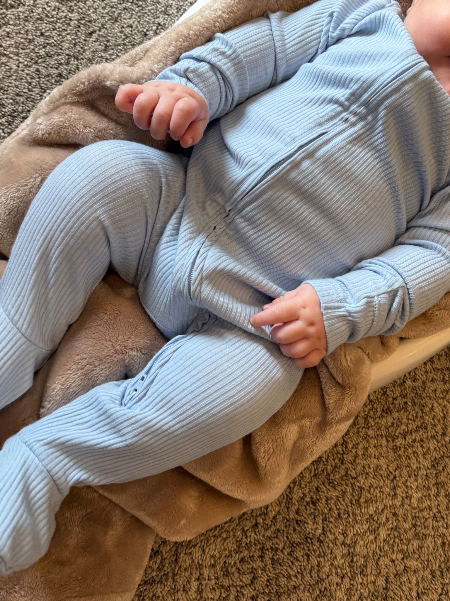 favorite ribbed 2 way zip up footie pajamas 

#LTKKids #LTKBaby #LTKSaleAlert