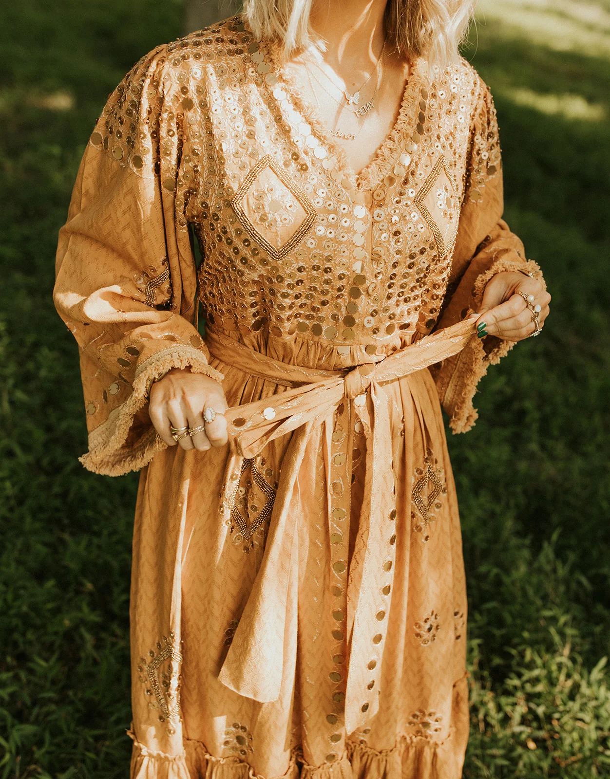 Marigold Ophelia Maxi Dress | Premonition Goods