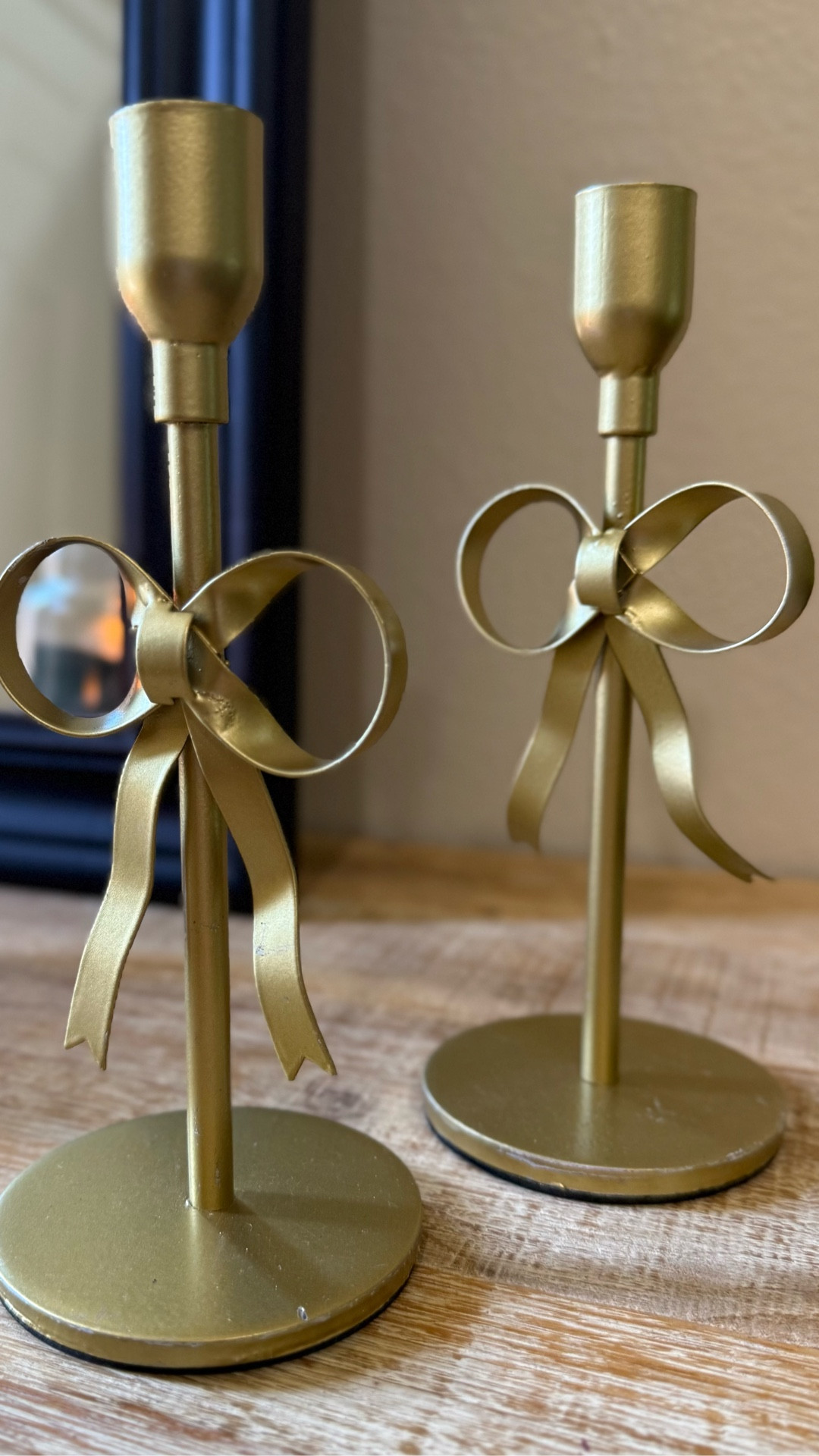 This is your sign to pick up these adorable bow candleholders from Walmart for $4.97! Aren’t these so cute? 🎀🎀

#LTKdayinmylife #LTKHome #LTKValentine