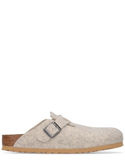 Birkenstock - Boston wool loafers - Beige/Grey | Luisaviaroma | Luisaviaroma