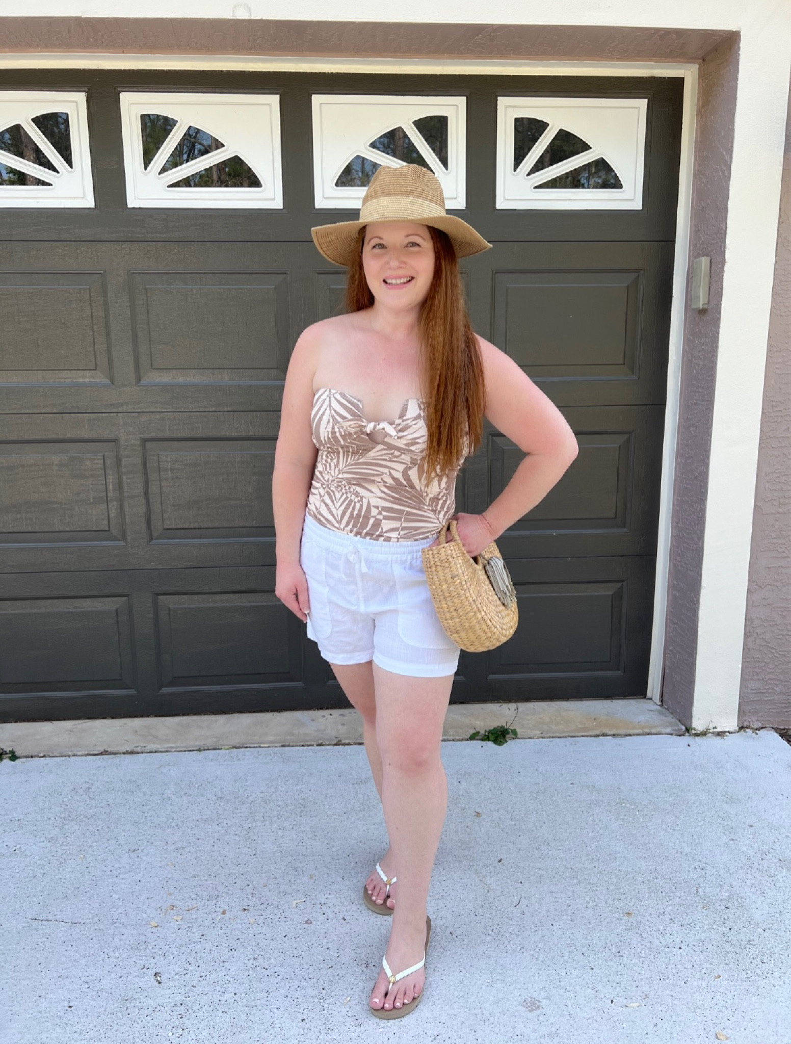 Target swimwear, Sea&grass bag, woven bag, Tory Burch flip flops, Nordstrom style finds, packable hat, straw hat, beach style, LTKsummer

#LTKtravel #LTKswim #LTKstyletip