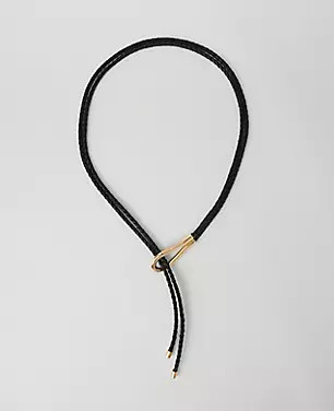 Metal Loop Braided Wrap Belt | Ann Taylor