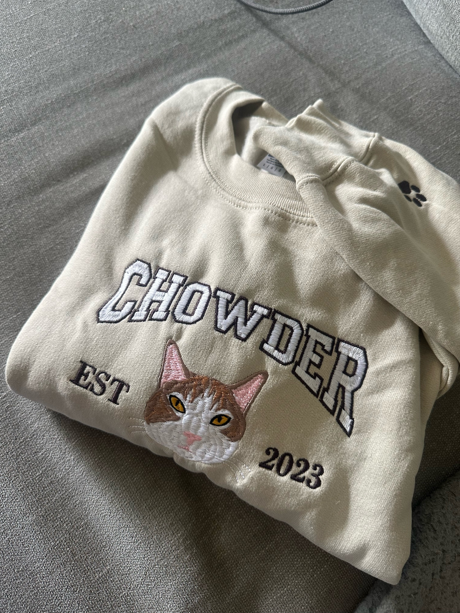 The cutest custom pet sweatshirt!!! Perfect for birthday gifts, christmas presents, or just because! 

#LTKunder50 #LTKstyletip #LTKBacktoSchool