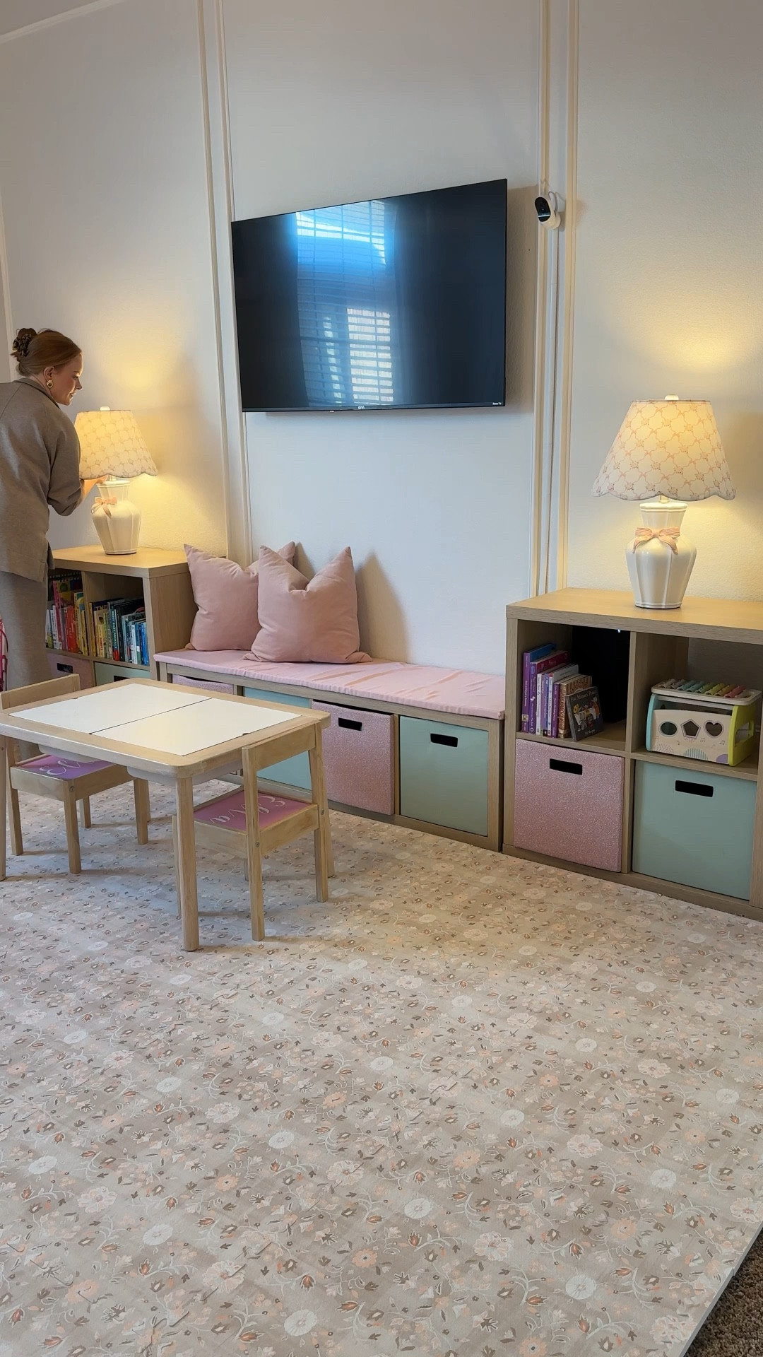 Updated the playroom with some new functional pieces that worked for both the girls! Got the house of noa play mat and soft furniture so both the girls could use it!

#LTKHome #LTKBaby #LTKKids