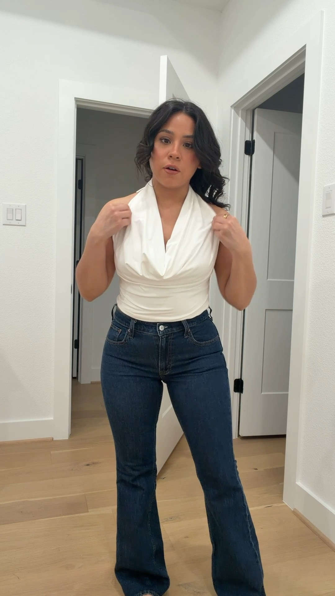 Rodeo outfits
Backless top: 4 
Bootcut jeans: 27 short 
Black baggy jeans: 26 short 
Black lace trim tank: xs 
Red boots: 6.5 
Pendant belt 
Cow print belt 

#LTKSpringSale #LTKSaleAlert #LTKootd