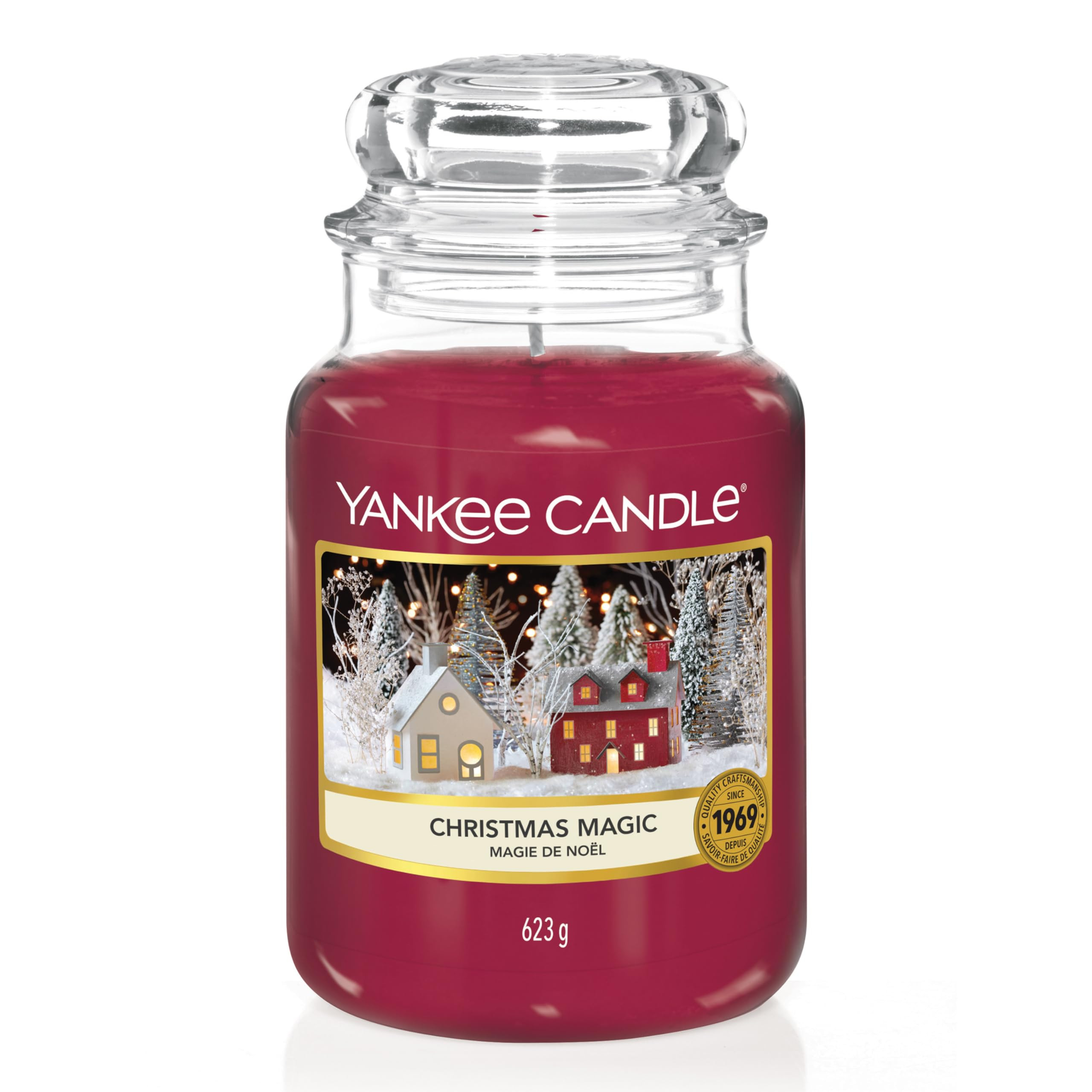 Yankee Candle Scented Candle | Christmas Magic Large Jar Candle | Long Burning Candles: up to 150... | Amazon (UK)