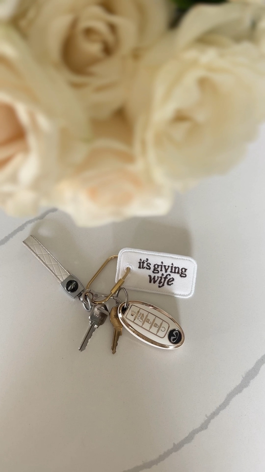 the cutest embroidered bag tags 