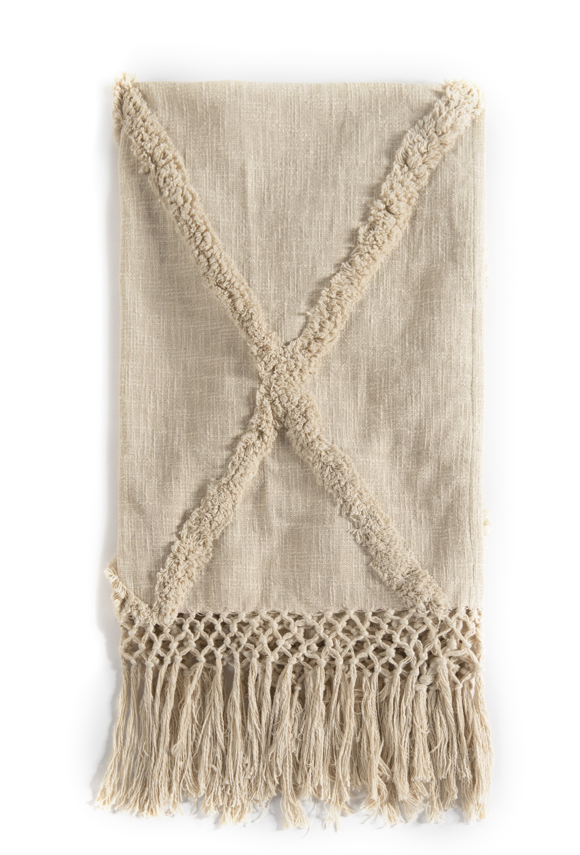 Amarante Throw, Natural | Lulu and Georgia 