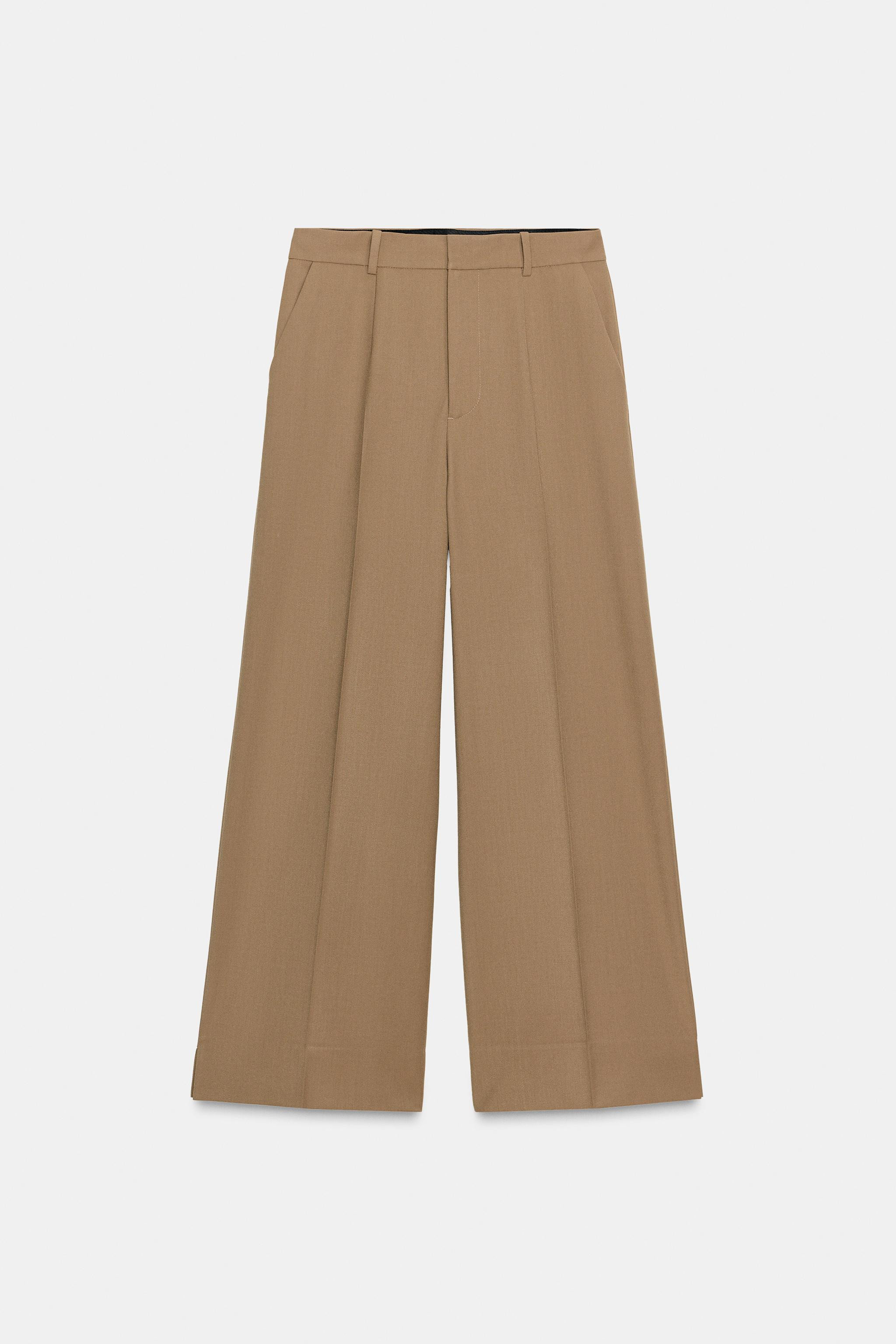 ZW COLLECTION WIDE LEG PANTS | Zara US