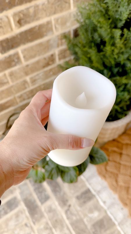 These Amazon solar-powered candles automatically  light up at night. They’re waterproof and easy to clean. I loved adding them to my backyard and front porch.

#LTKSeasonal #LTKVideo #LTKHome