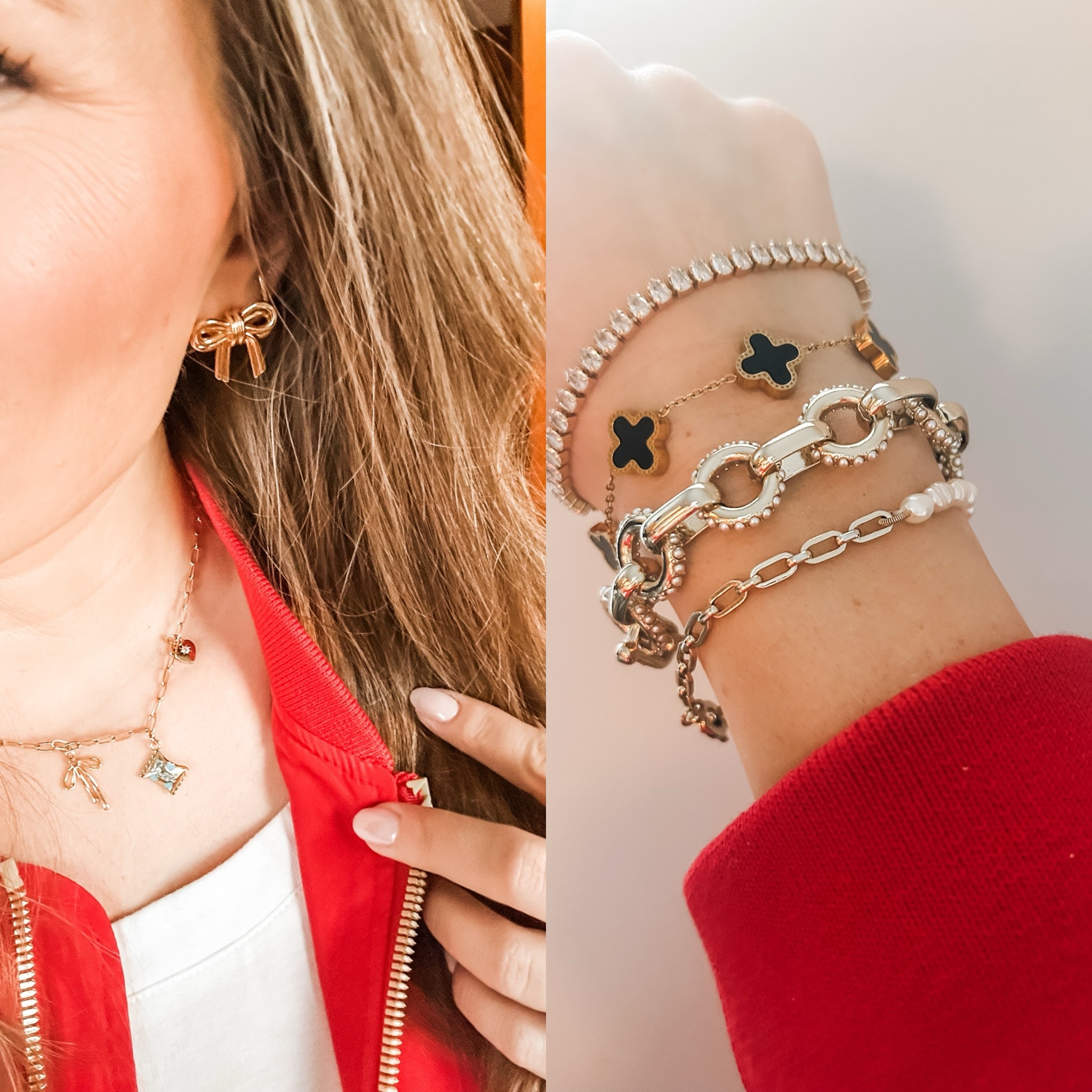 Jewelry of the day! 

#LTKWorkwear #LTKOver40 #LTKStyleTip