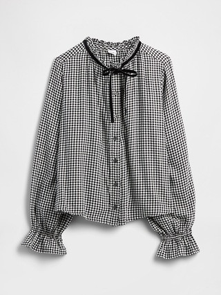 Black Gingham | Gap Factory