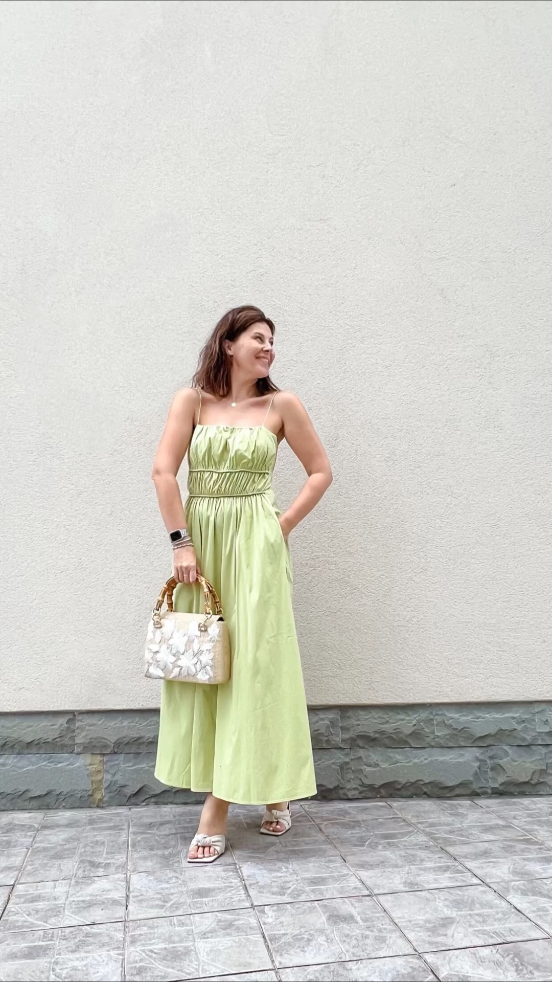 GATHERED BUSTIER MIDI DRESS curated on LTK