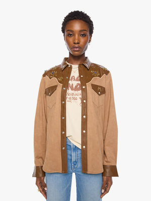 The Sueded Honey - Biscute | Mother Denim