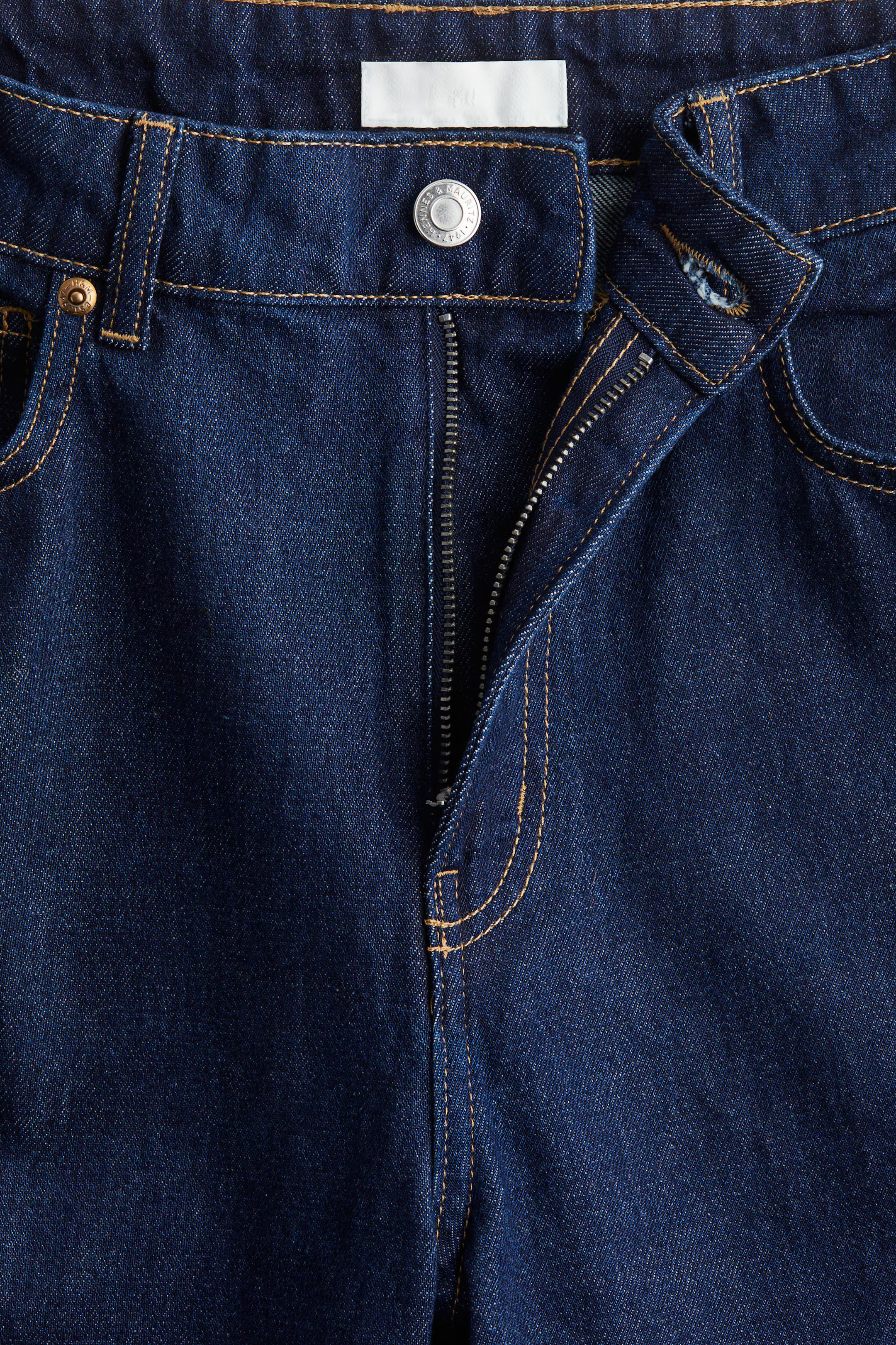 Wide High Jeans - Blu denim scuro - DONNA | H&M IT | H&M (FR, IT, ES, PT, BE)