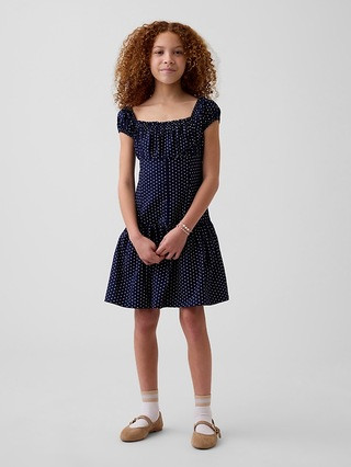 Kids Polka Dot Drop-Waist Dress | Gap (CA)