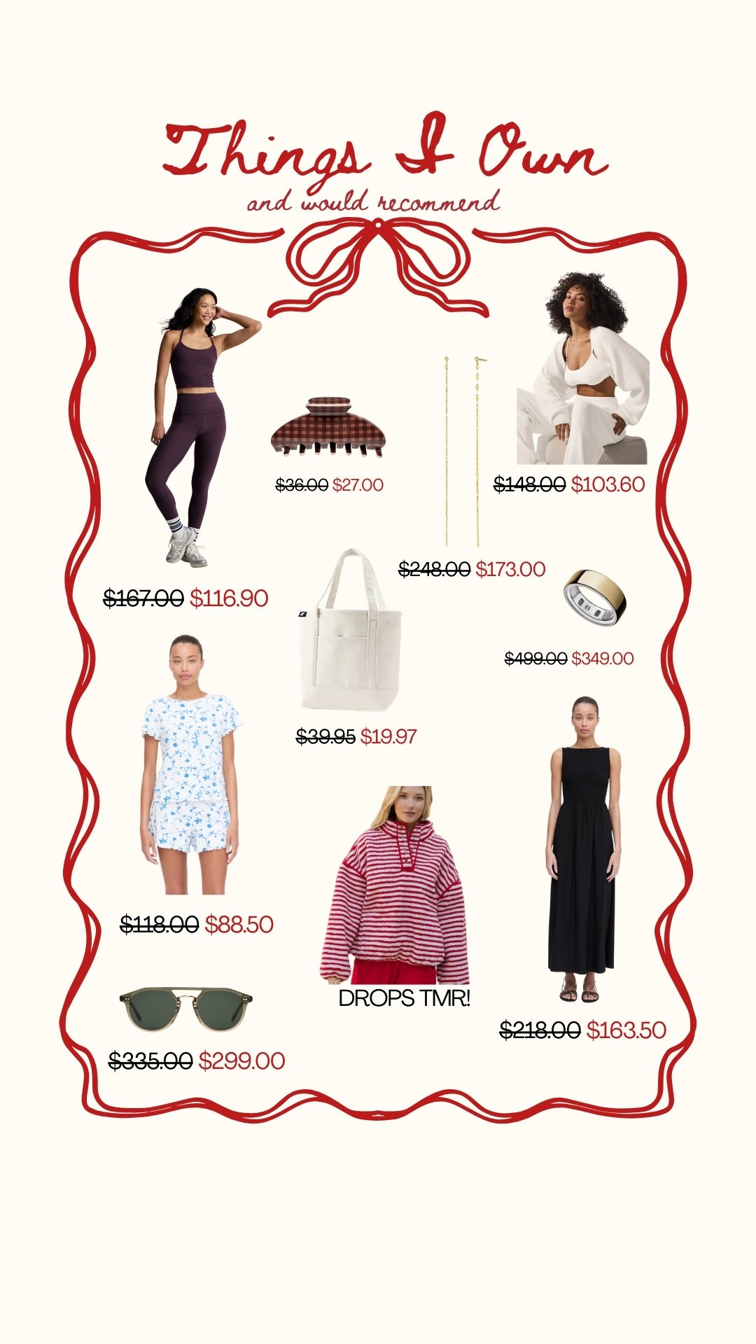 If I didn’t own these I would love to receive them as a gift!!! Can’t link aura ring but wanted yall to know it’s on sale! 