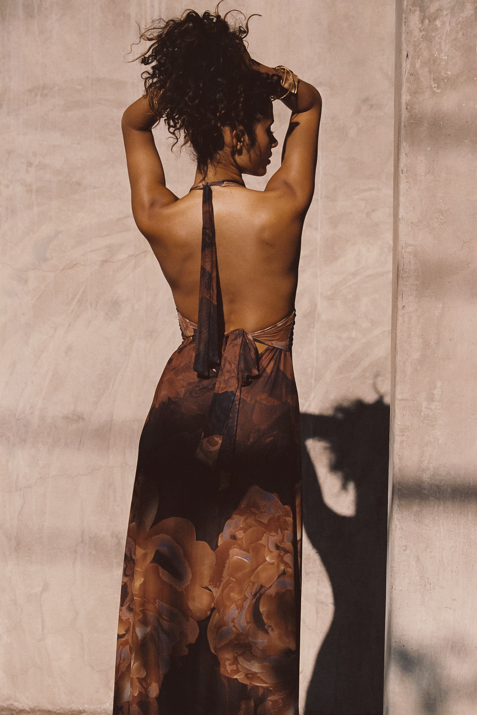 Women's Boho Mocha Maxi Dress | 12th Tribe | 12th Tribe