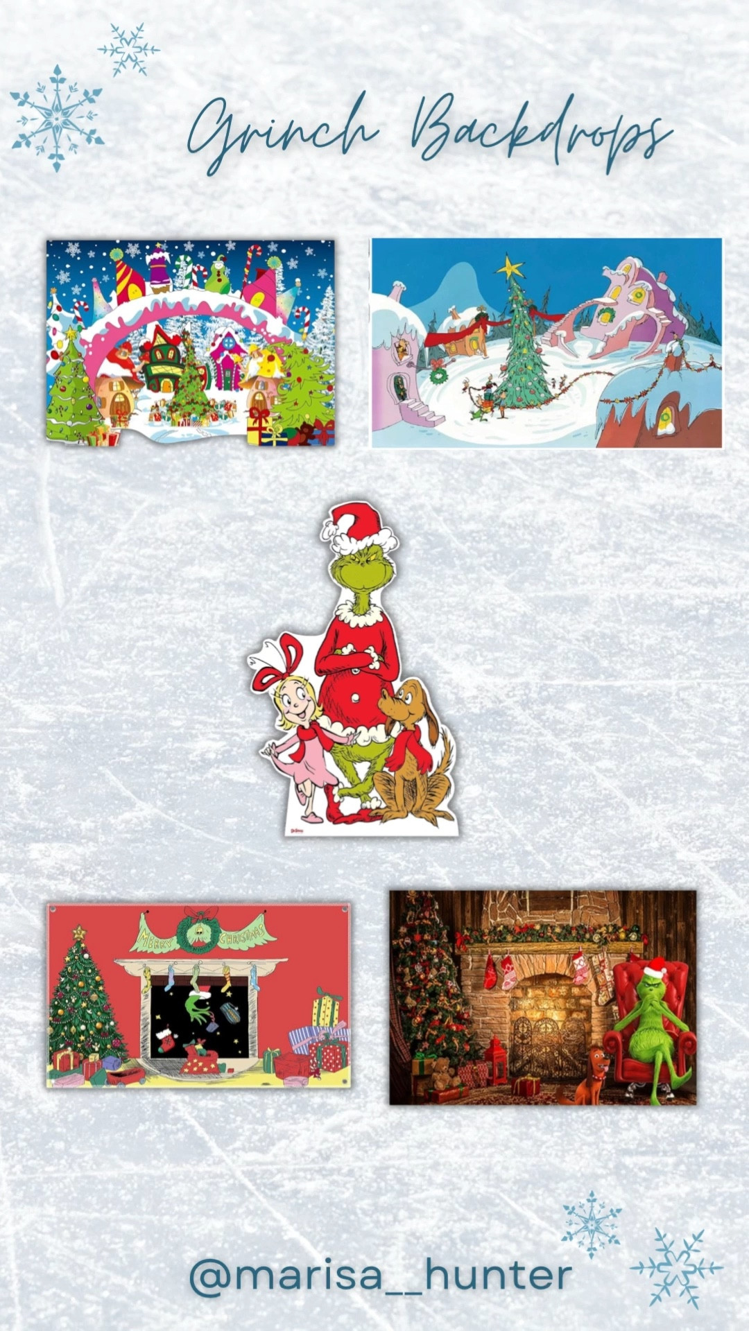 He’s a mean one 🌲

Grinch photography backdrops props grinchmas Christmas photos family photos 

#LTKmomlife #LTKHoliday #LTKKids