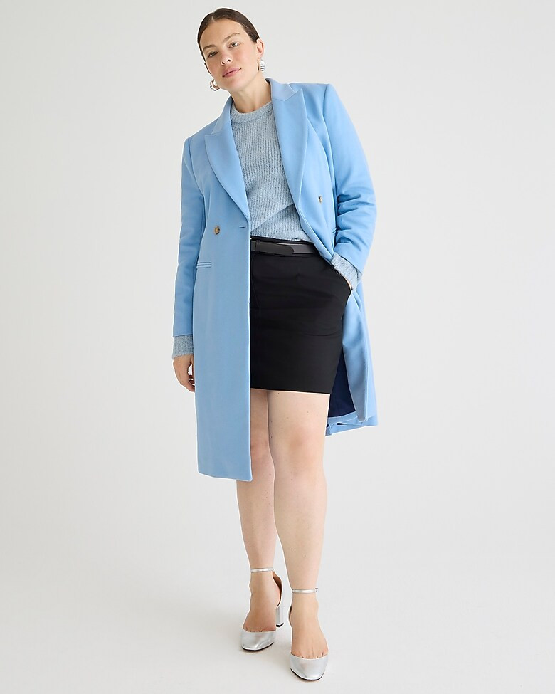 Mirabelle topcoat in Italian wool blend | J. Crew US