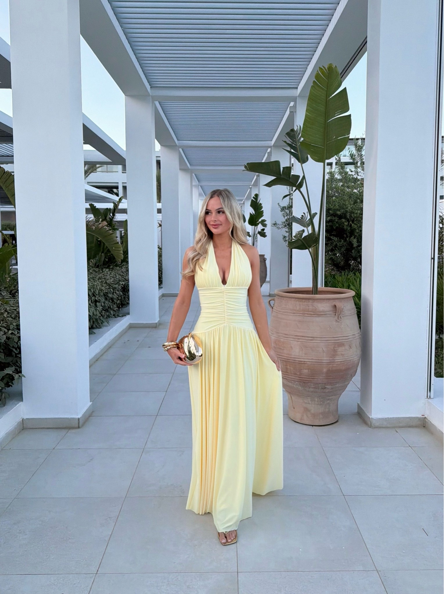 The dress of dreams ☁️ 

Wedding guest yellow maxi dress occasionwear outfit holiday

#LTKuk #LTKsummer #LTKwedding