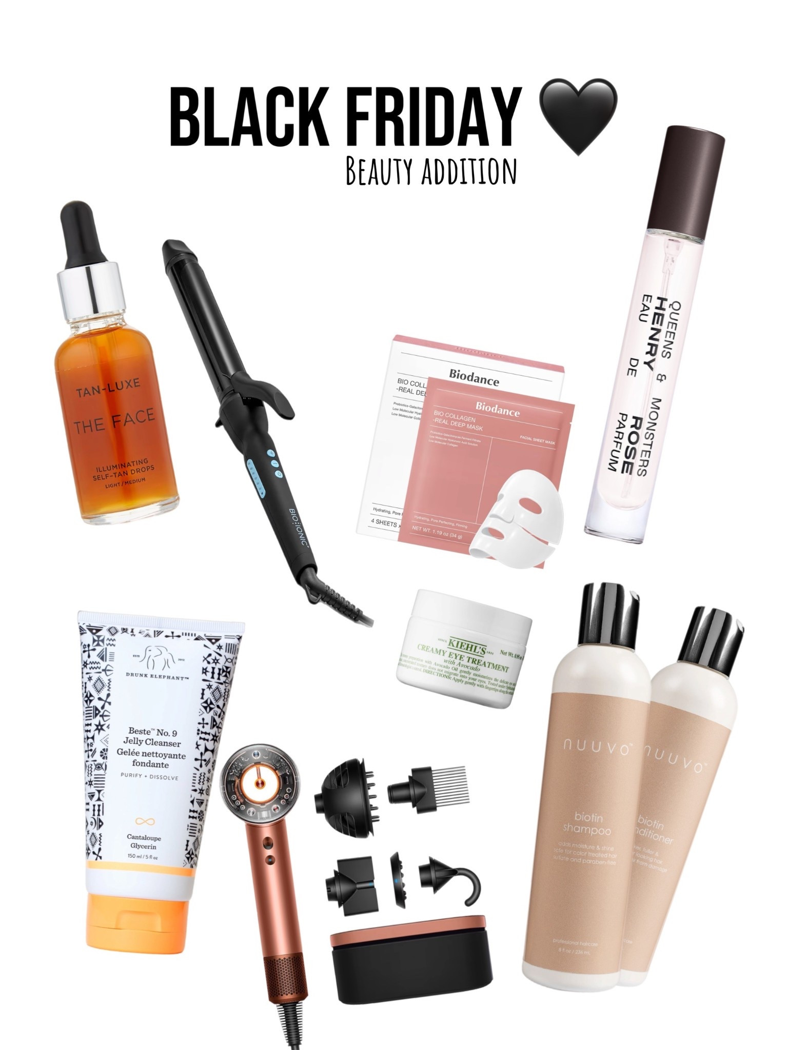 My favorite beauty finds on sale for Black Friday 🖤✨ — grab them before they’re gone!
	•	Deep-conditioning shampoo/ conditioner that give salon-level shine at home
	•	Luxurious serums & skin care that feel like a spa day (for way less 💸)
	•	Hair tools + styling essentials I swear by (yes, even for busy mornings at Salon Nuuvo)

PS — I snagged a few items myself 😍 Tell me: what’s at the top of your Black Friday wish list?

And remember: this deal-drop won’t last forever. Happy shopping 🛍️ #BlackFriday #BeautySale #LTKFinds

#LTKCyberWeek #LTKSaleAlert #LTKBeauty