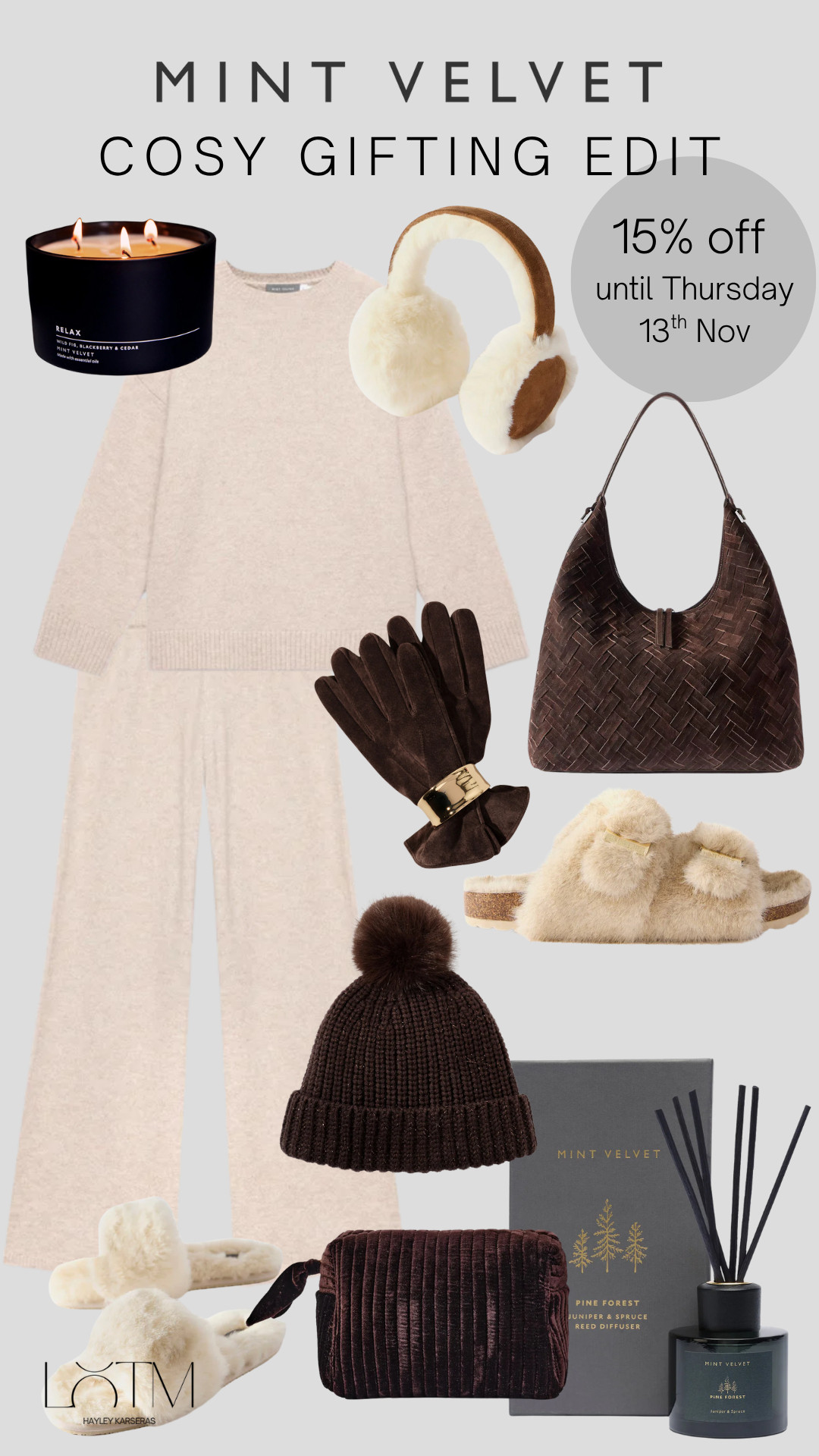 Shop Mint Velvet cosy gifting. Get 15% off until 13th Nov with code: MVLTKSTUDIO  

 

#LTKuk #LTKsale #LTKgiftguide