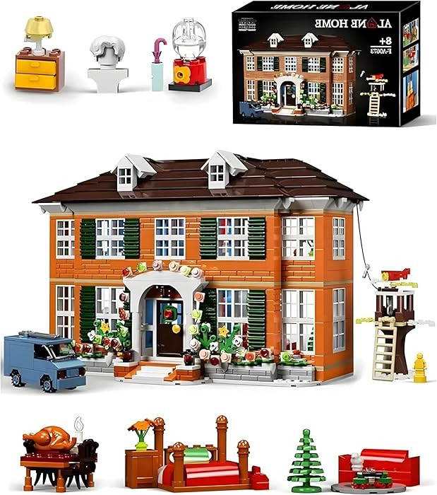 Kevin Home Loness Building Set - Compatible with Home Alone Set, Creative STEM Kit House Adventur... | Amazon (US)