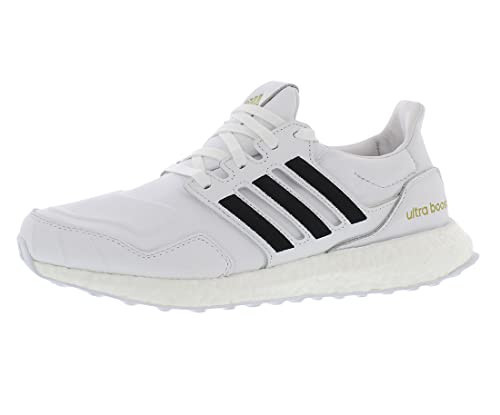 adidas Unisex-Adult Ultraboost DNA Sneaker, White/Black/Gold Metallic, 10 | Amazon (US)