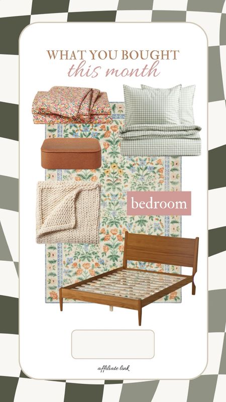 What you bought this month from my bedroom! #bedding #spring #bedroom 

#LTKsalealert #LTKhome