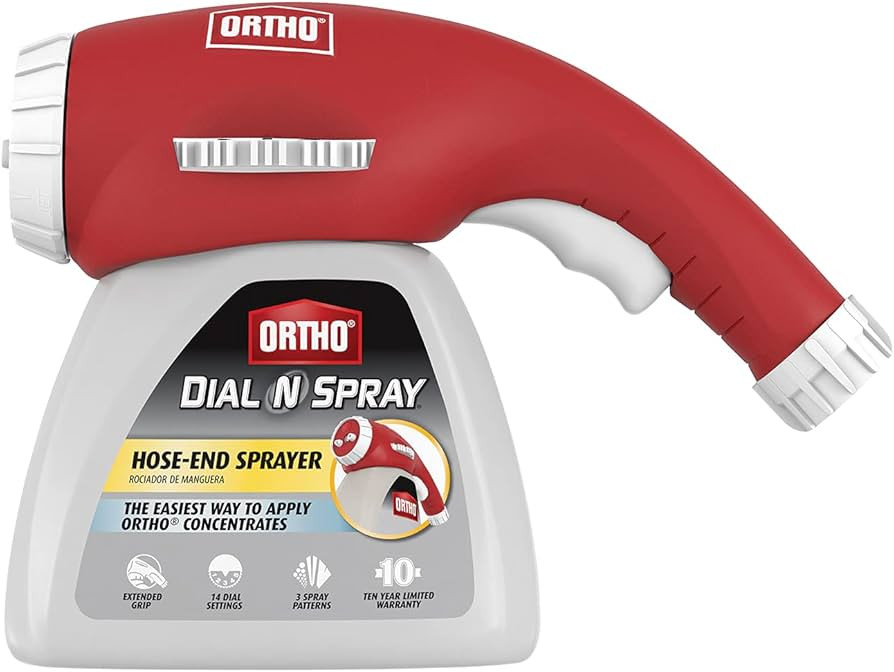Ortho Dial N Spray Hose-End Sprayer - For Liquid Weed Killer, Insect Killer and Fungicide, Hose F... | Amazon (US)