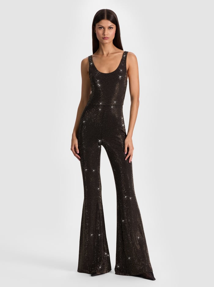 TERESA EMBELLISHED JUMPSUIT | Alice + Olivia
