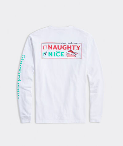 Nice List Long-Sleeve Pocket Tee | vineyard vines