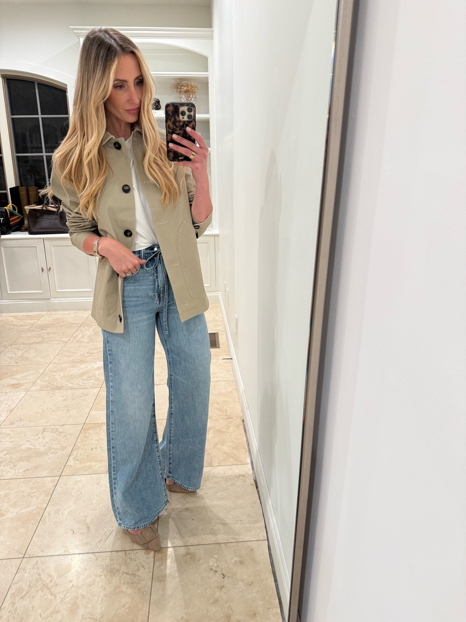 The easiest barn jacket for now and for fall. 
Size down if between sizes. Em is wearing the XS

#LTKmomlife #LTKSaleAlert