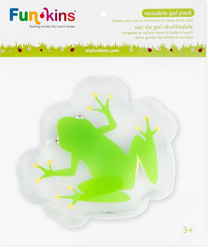 FUN KINS Ice Pack for Lunch Boxes, Soft, Slim, Freezable, Reusable, Durable for Lunch Bags and To... | Amazon (US)