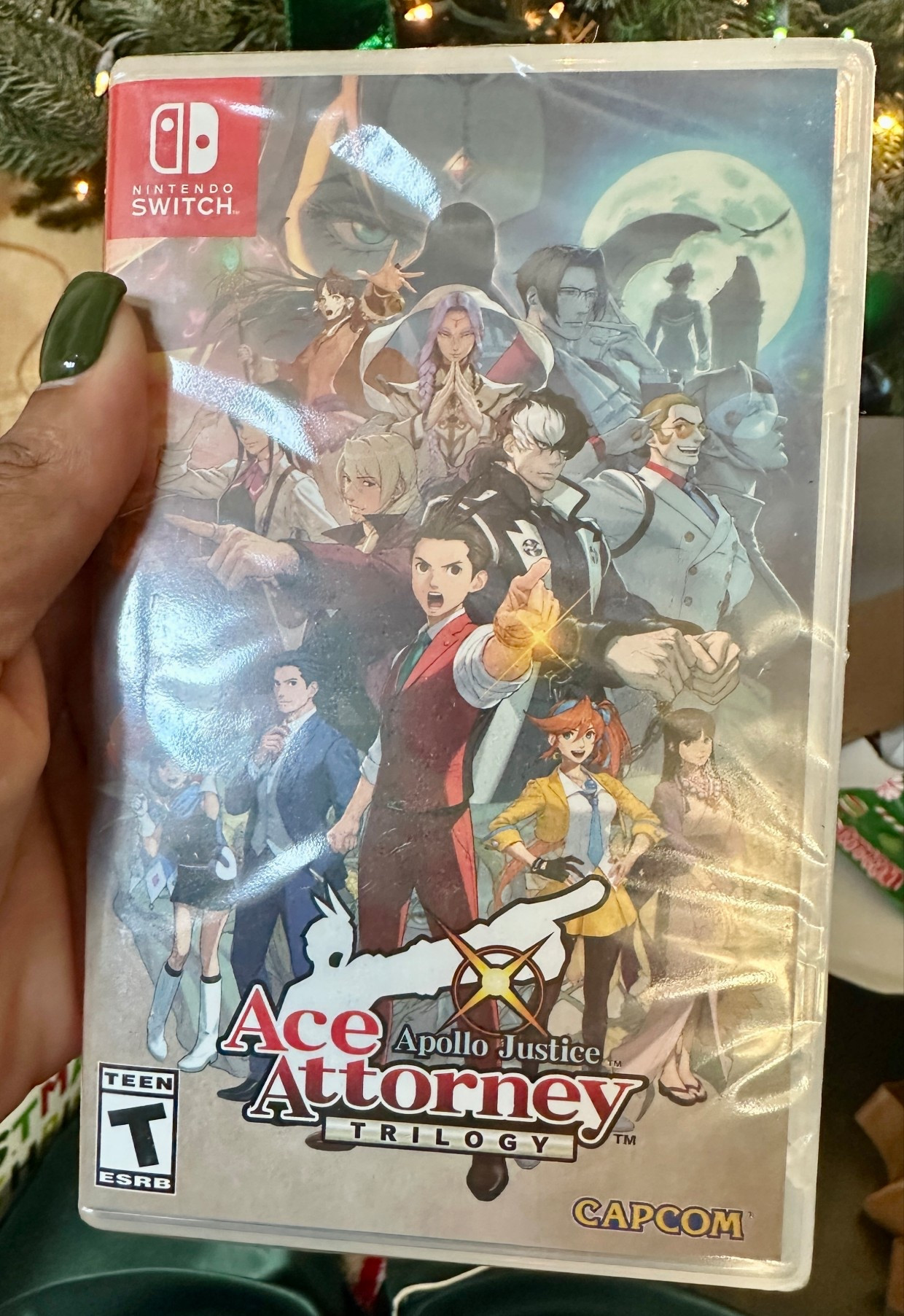 My teen has been loving Apollo Justice: Ace Attorney Trilogy Switch. #nintendoswitch2 #videogames #gamer #teenager #aceattorney 