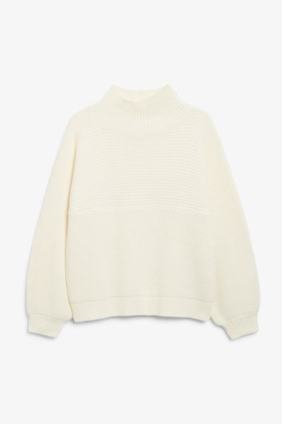 Vertical knit turtleneck sweater | H&M (UK, MY, IN, SG, PH, TW, HK)