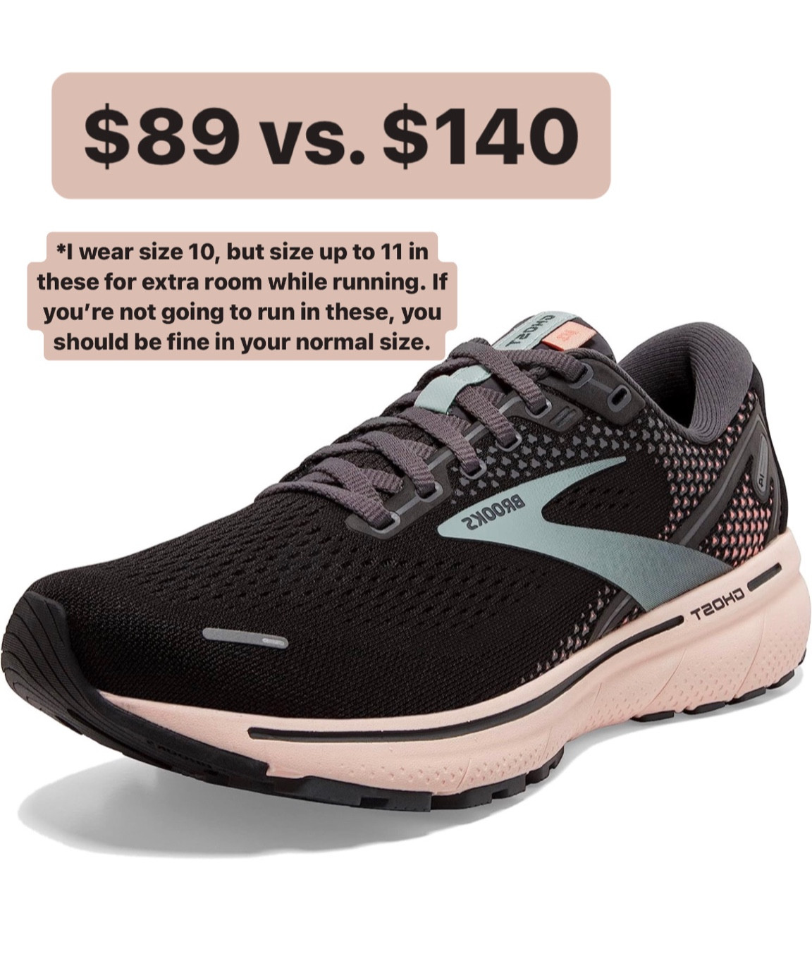 Women’s Brooks Ghost 14 running shoes. Workout Sneakers. 

#LTKFind #LTKsalealert #LTKfit