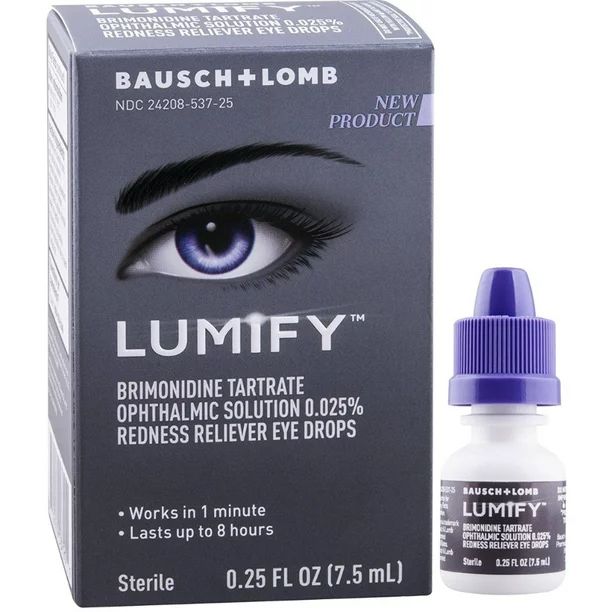 Lumify Redness Reliever Eye Drops 0.25 oz, 2 count | Walmart (US)