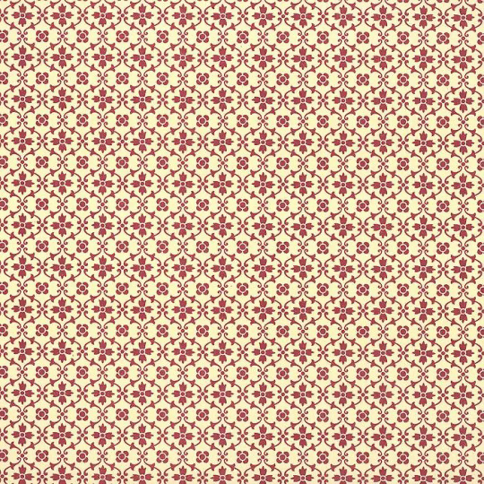 2 Sheets Burgundy Kitchen Flower Print Italian Paper ~ Carta Varese Italy IPV806BU X2 - Etsy | Etsy (US)