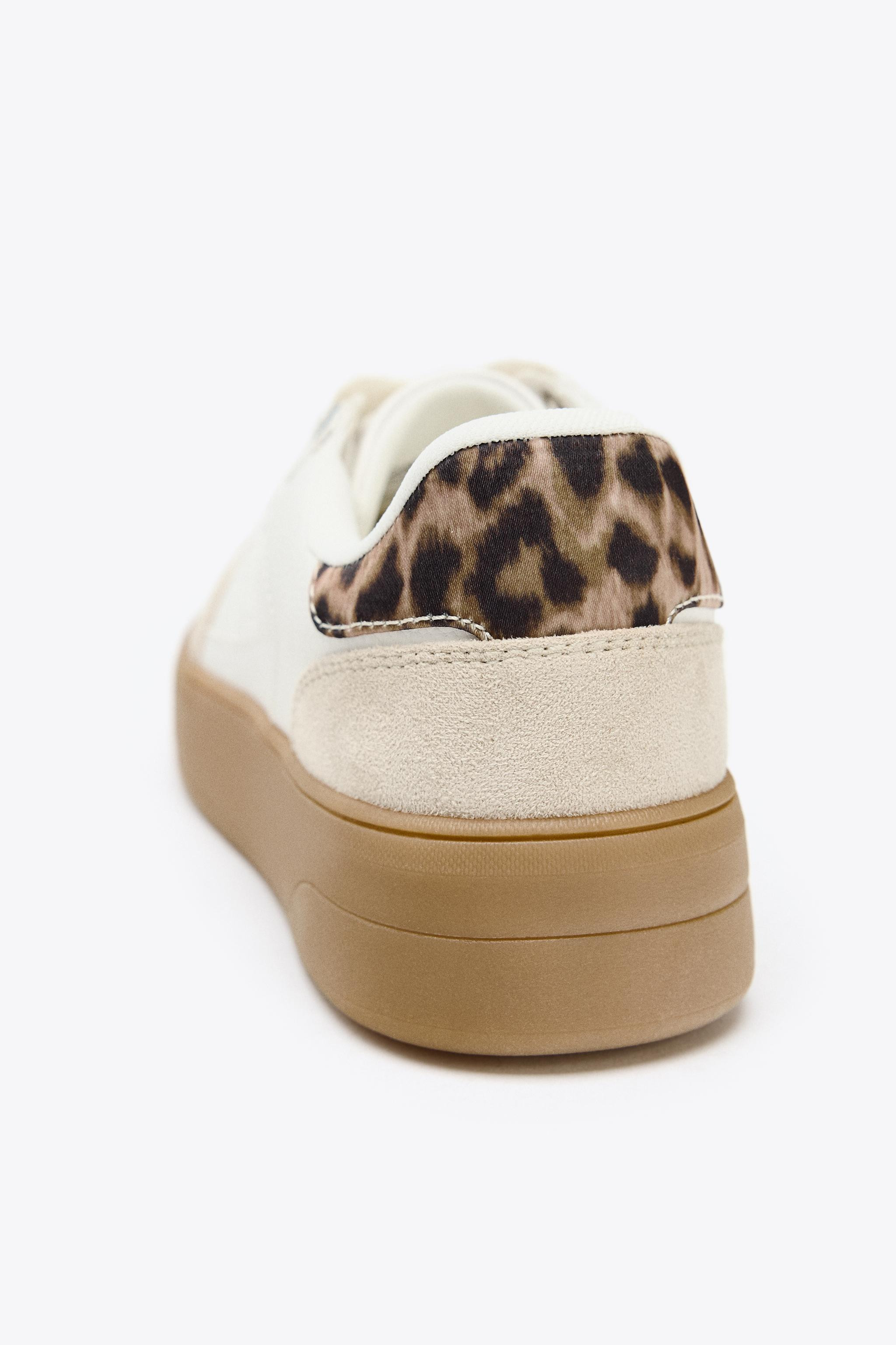ANIMAL PRINT SNEAKERS | Zara US