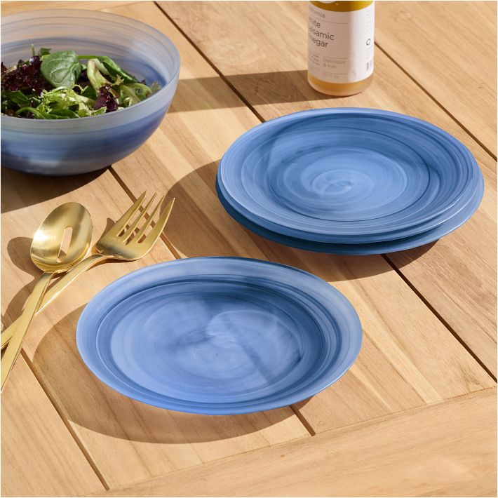 La Jolla Glass Salad Plate Sets | West Elm (US)