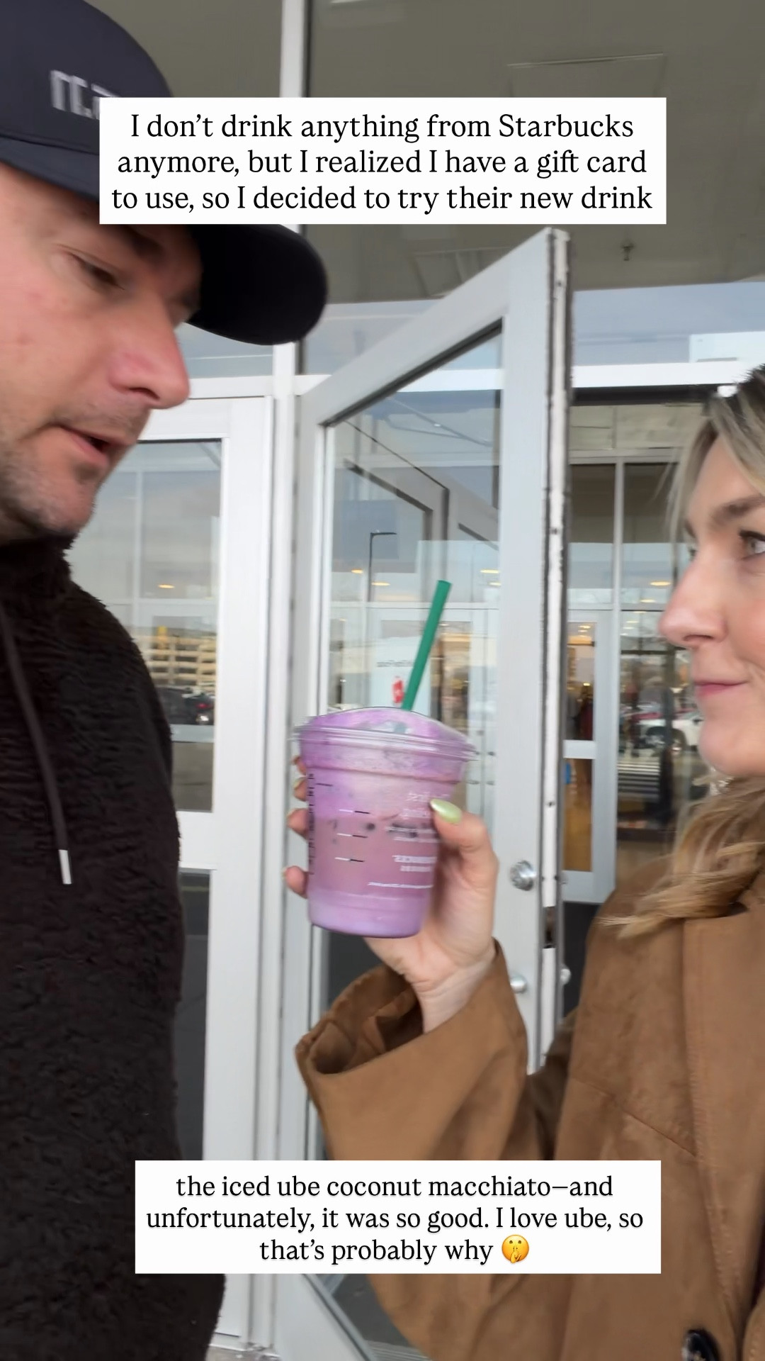 I had only one pump of coconut syrup but it was worth it! 

#LTKfoodie #LTKdayinmylife #LTKvlog