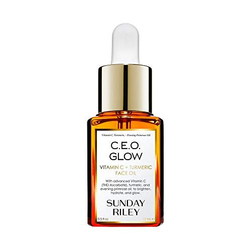 Sunday Riley C.E.O. Glow Vitamin C & Turmeric Face Oil, 0.5 Fl Oz | Amazon (US)